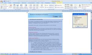 Convertir una tabla en Texto en Word 2007